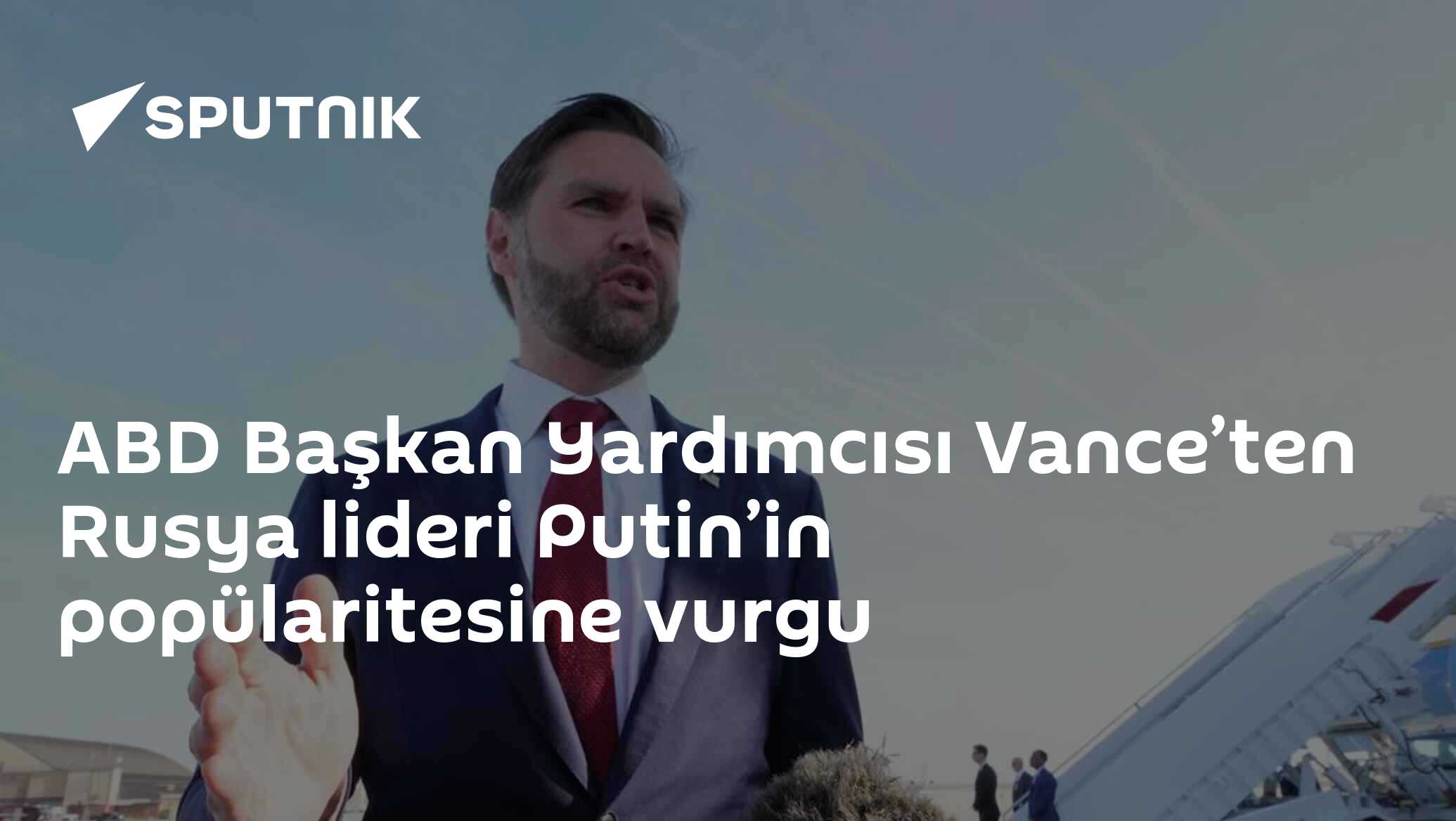 ABD Başkan Yardımcısı Vance’ten Putin’in popülaritesine vurgu