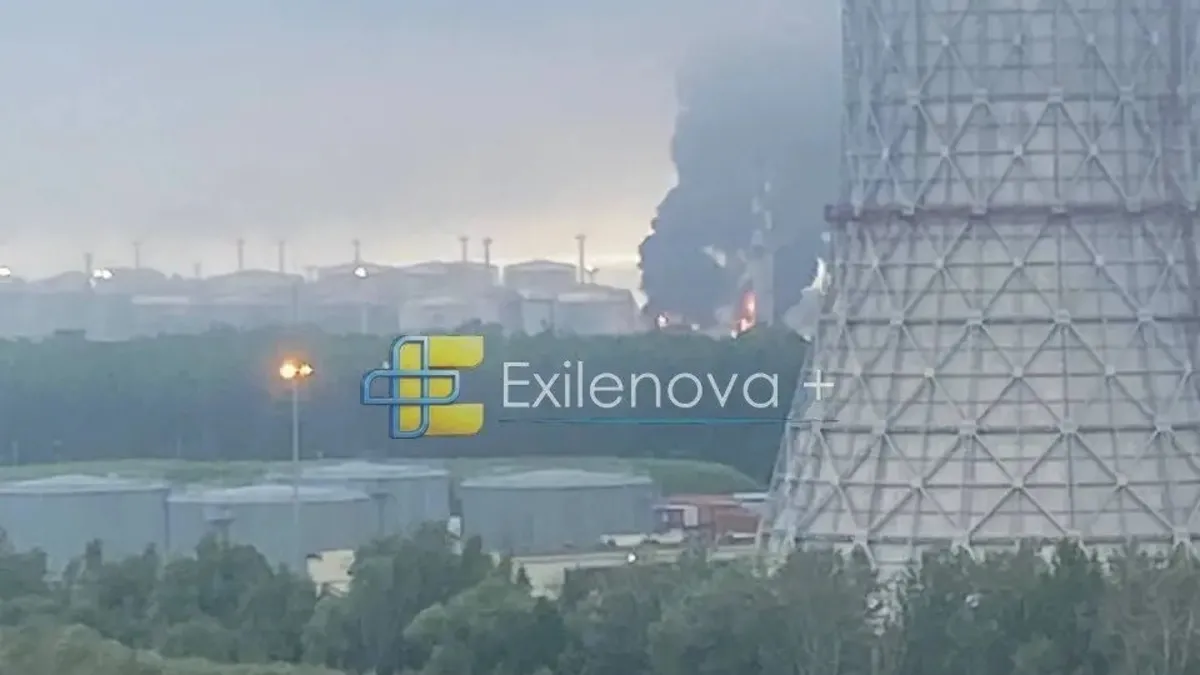 St. Petersburg'da petrol terminaline İHA saldırısı