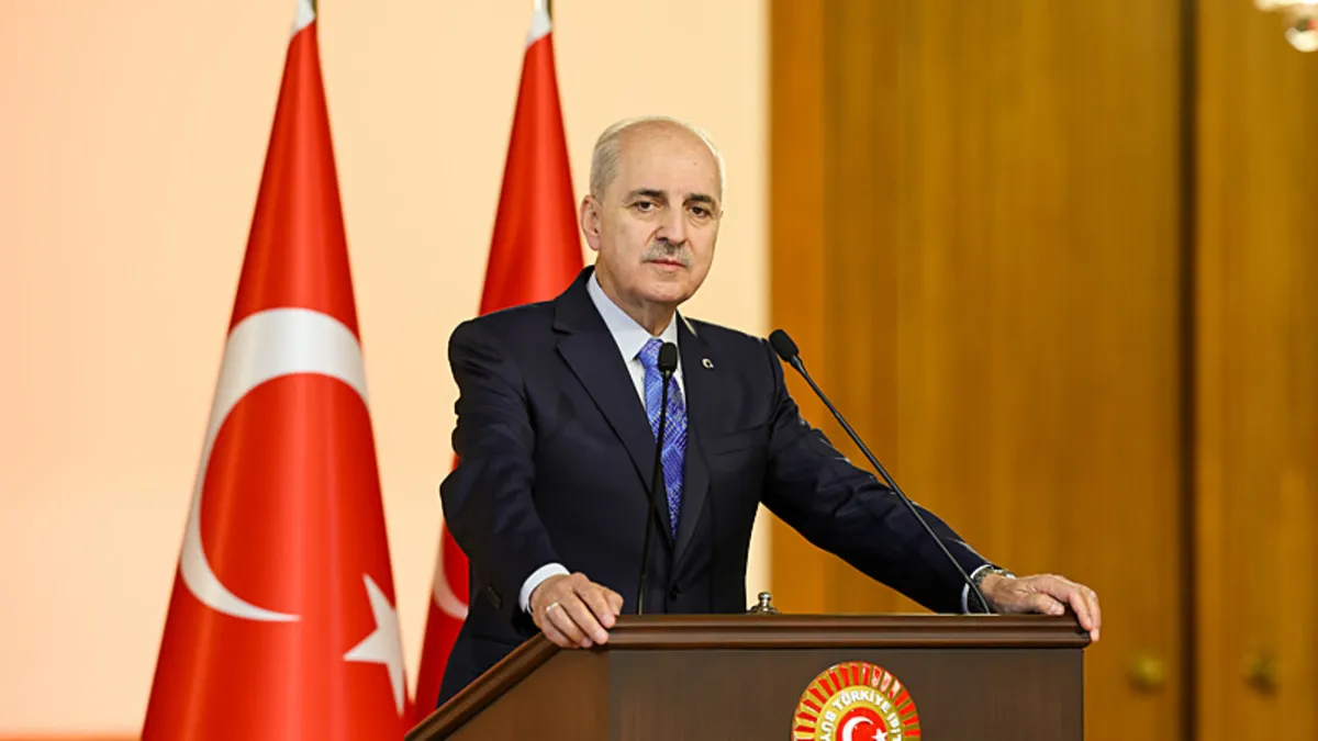 TBMM Başkanı Numan Kurtulmuş, A Milli Futbol Takımı'na başarı diledi!