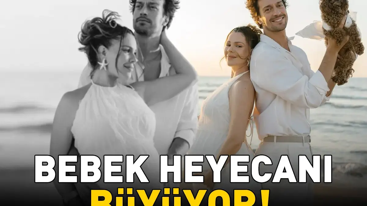 Feyyaz Şerifoğlu ile Merve Dinçkol'dan doğum öncesi pozlar: 'En güzel bekleyişimiz sensin kızım'