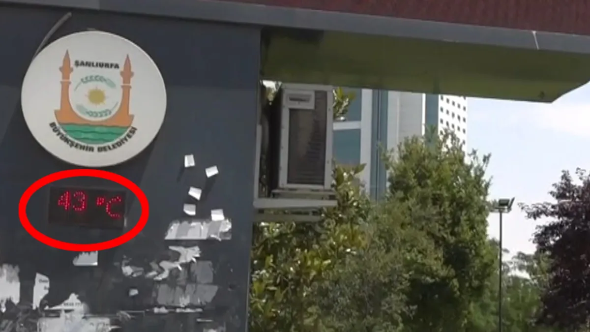 Kentte termometreler 43 dereceyi gösterdi