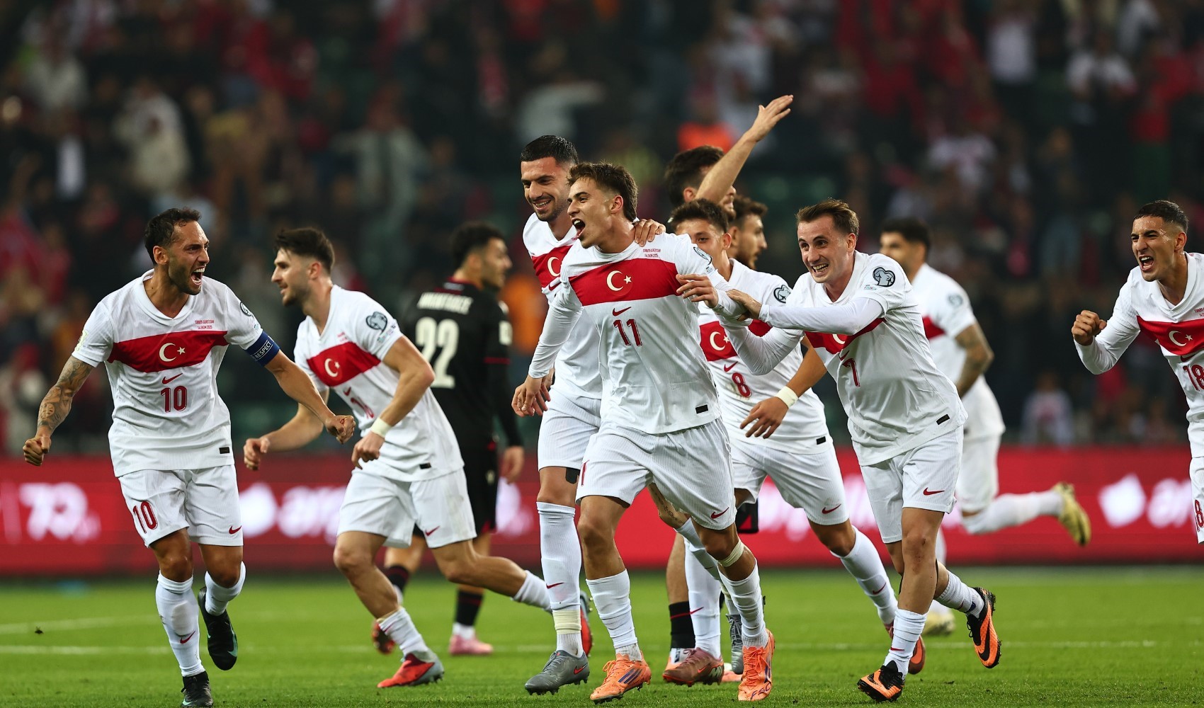 A Milli Futbol Takımı, yurda döndü