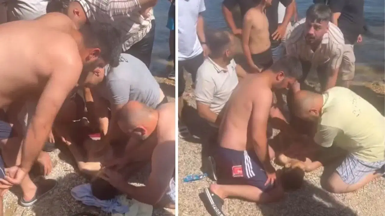 Adana'da Seyhan Baraj Gölü'nde can pazarı: Dakikalarca süren kalp masajıyla hayata döndü
