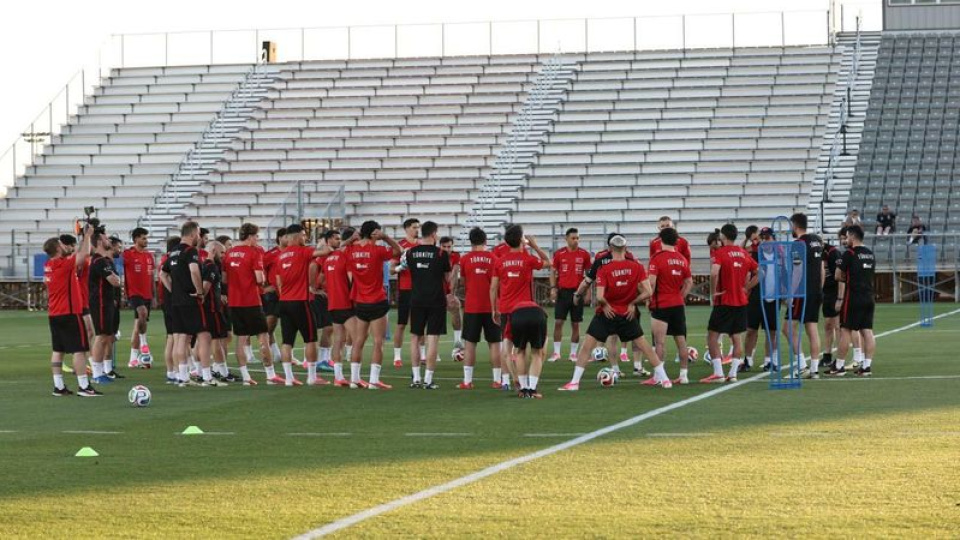 A Milli Futbol Takımı, Los Angeles'taki ilk idmanını yaptı