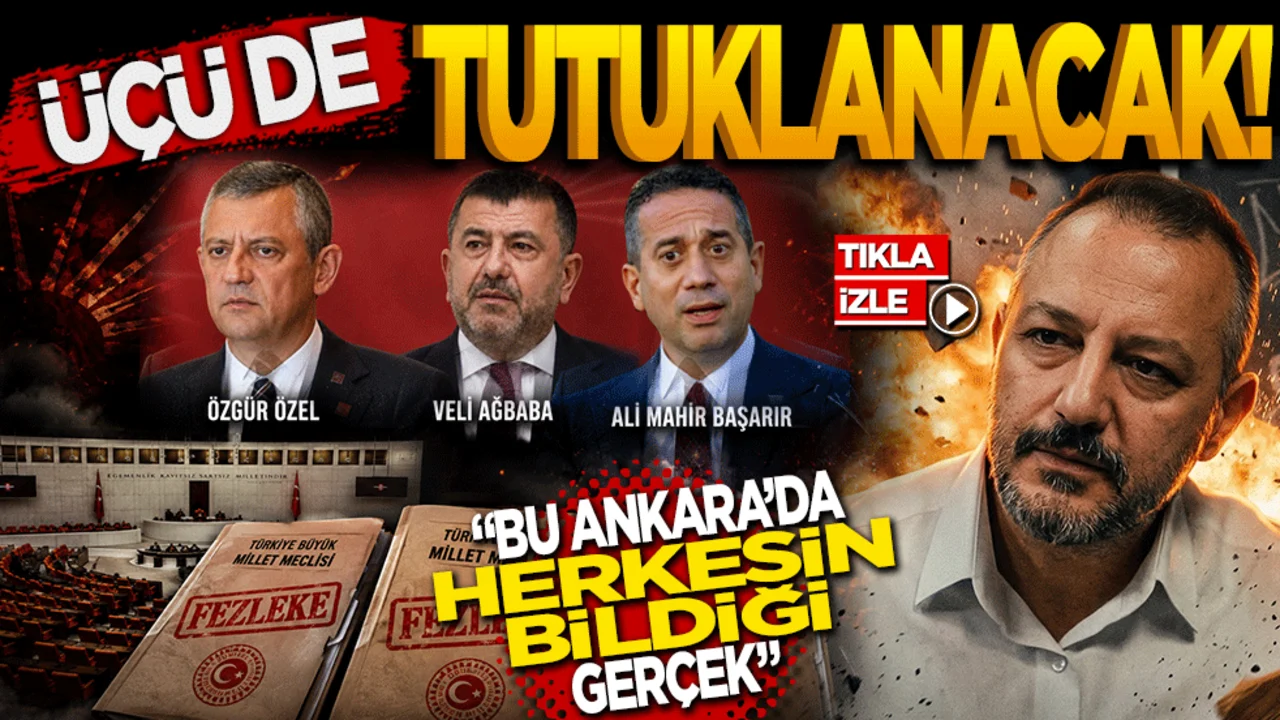 Üçü de tutuklanacak! Bu Ankara’da herkesin bildiği gerçek Erdem Atay’dan bomba iddia