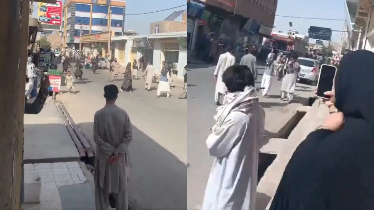 Afganistan’da kıyafet kuralı protestosuna sert müdahale