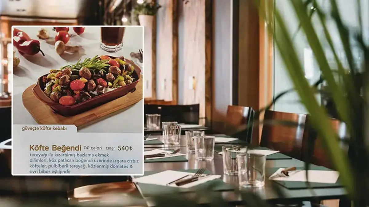 Restoran ve kafalarda yeni dönem! Menülerde içerik, alerjen ve kalori bilgisi zorunlu