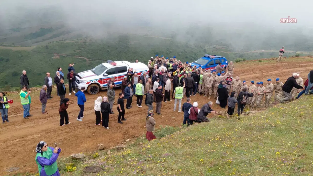 Korgan’da maden direnişi... Turnalar Yaylası’na kurulan dayanışma çadırı, jandarma tarafından kaldırıldı