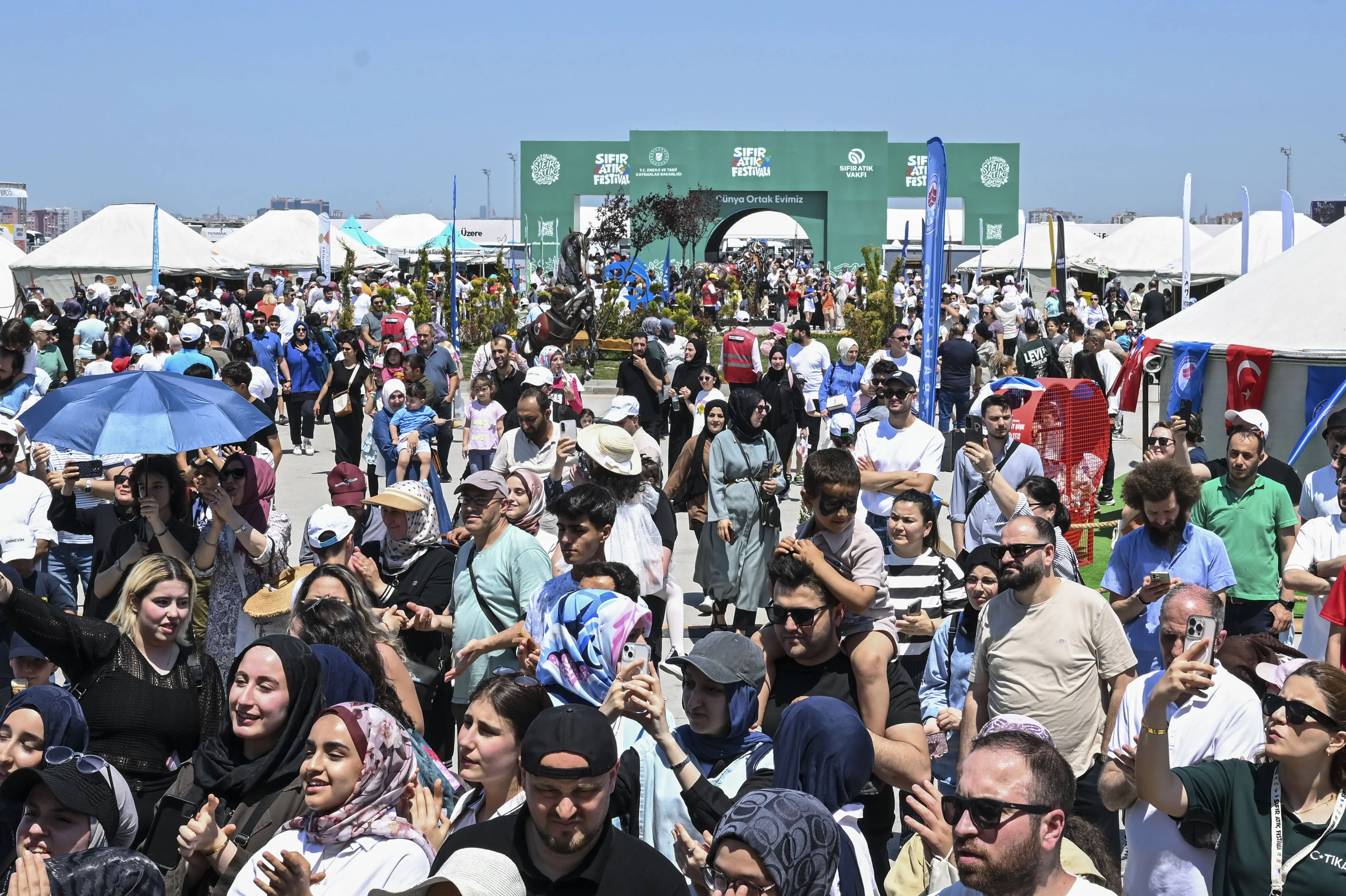Atatürk Havalimanı'na ziyaretçi akını! Sıfır Atık Festivali 1 milyondan fazla kişiyi ağırladı