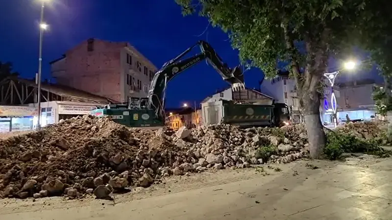 Tokat Turhal'daki 9 kilometrelik dev set kaldırılıyor