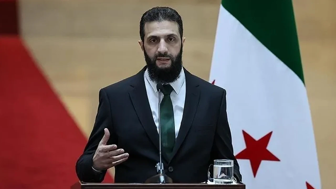 Şara, Erdoğan’ın Suriye'ye yaptırımların kaldırılması için arabuluculuk yaptığını söyledi