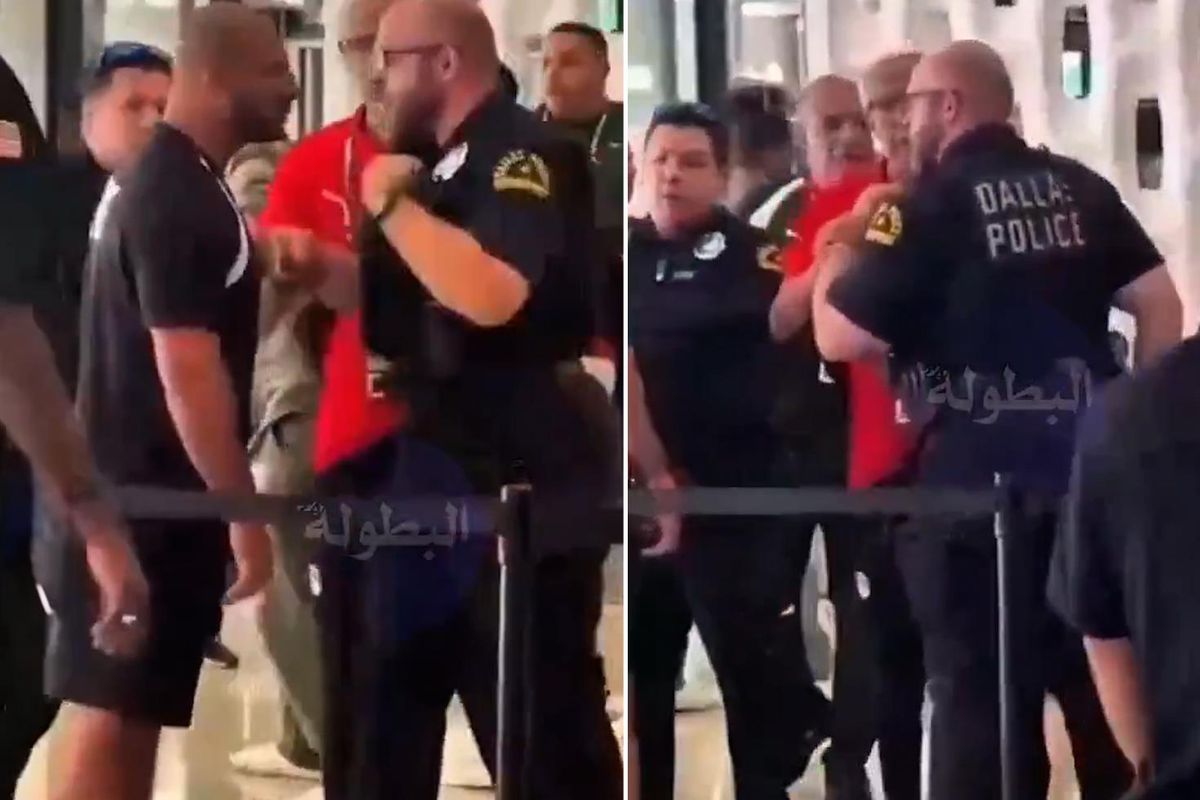 Dünya Kupası'nda skandal! Mısır Milli Takımı ile ABD polisi arasında arbede çıktı