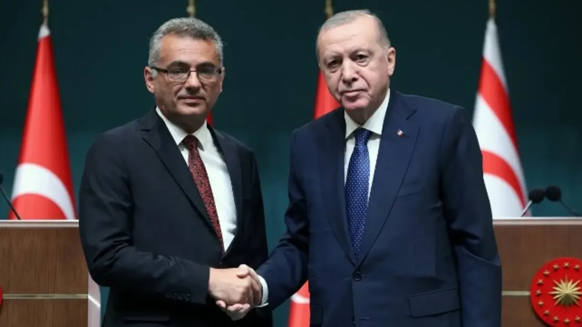 Başkan Erdoğan'dan KKTC Cumhurbaşkanı Erhürman'a geçmiş olsun telefonu