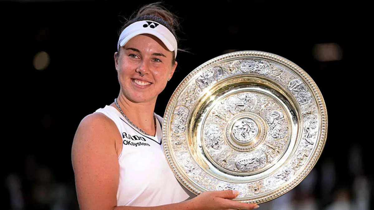 Wimbledon'da tek kadınlarda Çek Linda Noskova şampiyon oldu