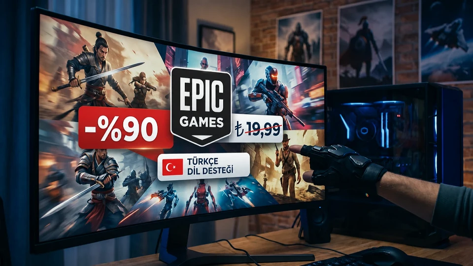 Epic Games Yaz İndirimi başladı: Türkçe oyunlar yüzde 90’a varan indirimlerle satışta OYUN HABERLERİ