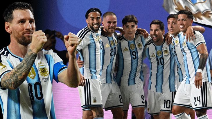 Messi hat-trick ile şov yaptı! Son şampiyon Arjantin'den Dünya Kupası'na görkemli başlangıç