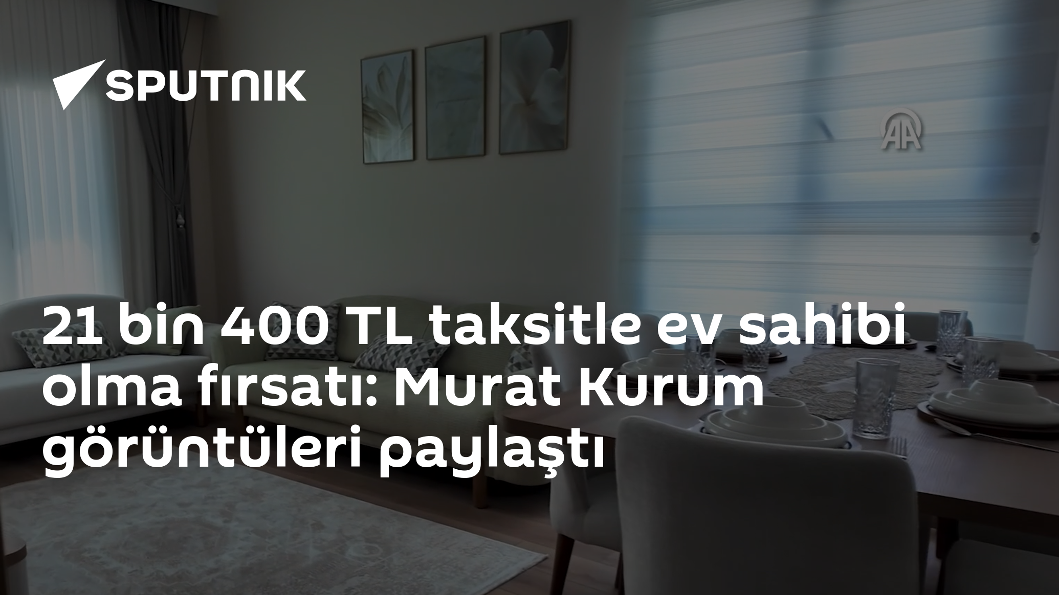 21 bin 400 TL taksitle ev sahibi olma fırsatı: Murat Kurum görüntüleri paylaştı