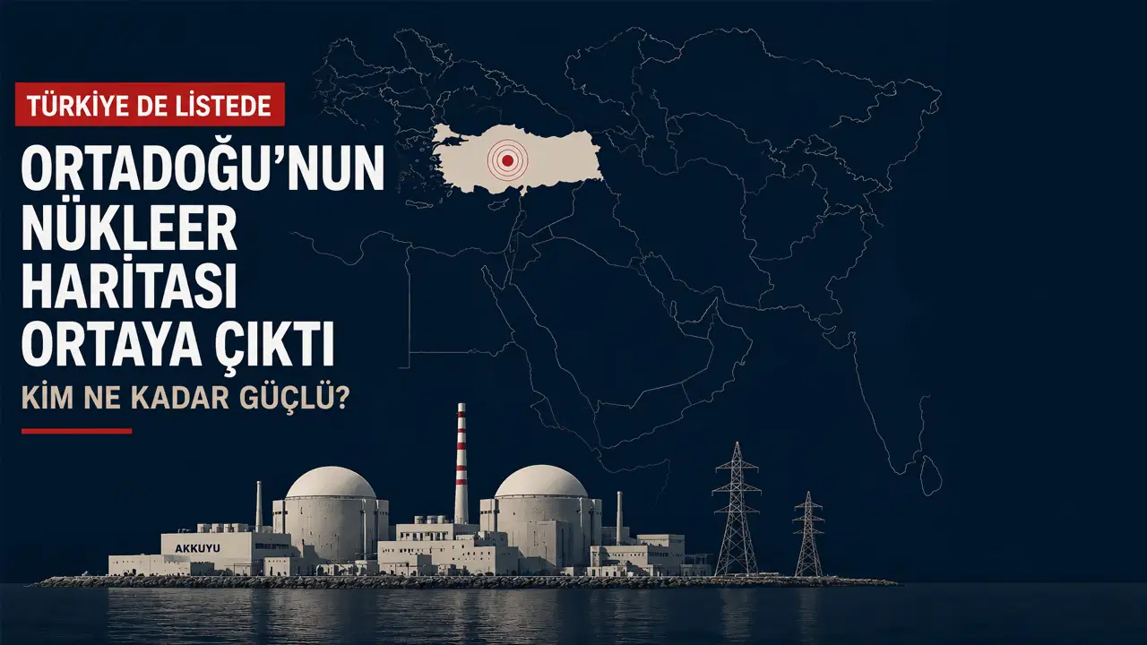 Ortadoğu'da nükleer yarış... Kim silaha ne kadar yakın? Listede Türkiye de var
