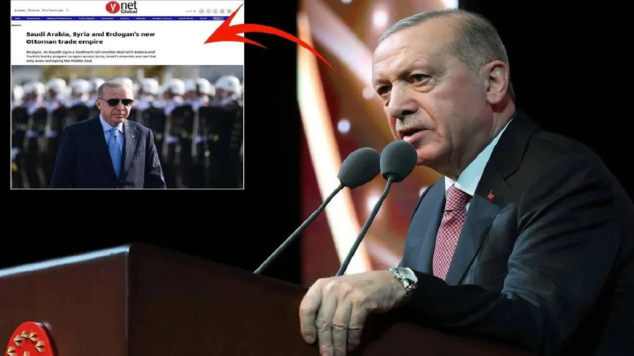 İsrail basınından Cumhurbaşkanı Erdoğan için atılan manşete bakın: Osmanlı dönemi...