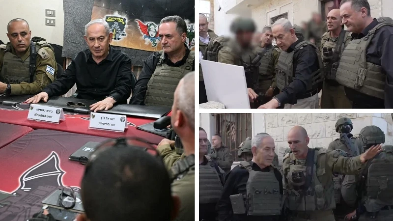 Soykırımcı Netanyahu provokasyona doymuyor: İşgalde görev alan katliamcıları ziyaret etti