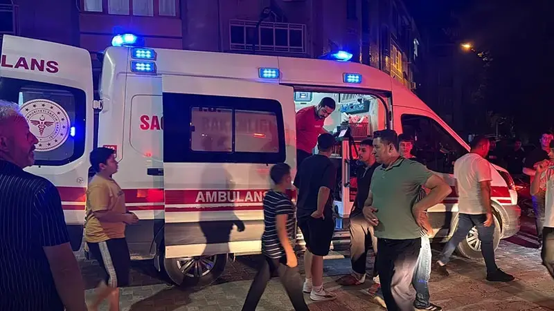 Tartıştığı eşinin burnunu ısırıp kopardı