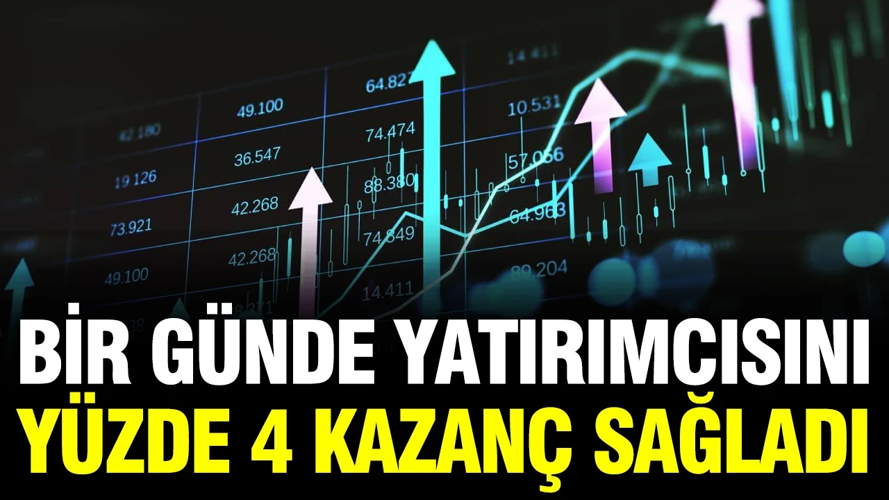 Barış rüzgarı yaradı bir günde yatırımcısına yüzde 4 kazandırdı