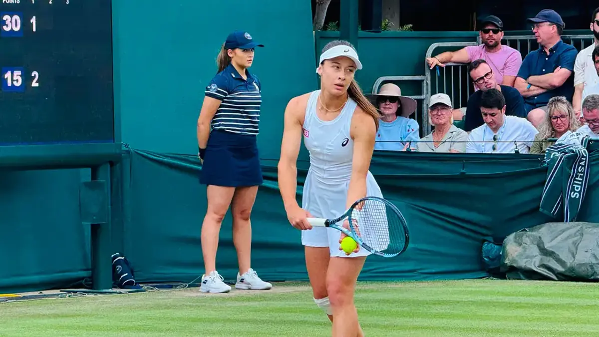 Zeynep Sönmez, Wimbledon’a veda etti