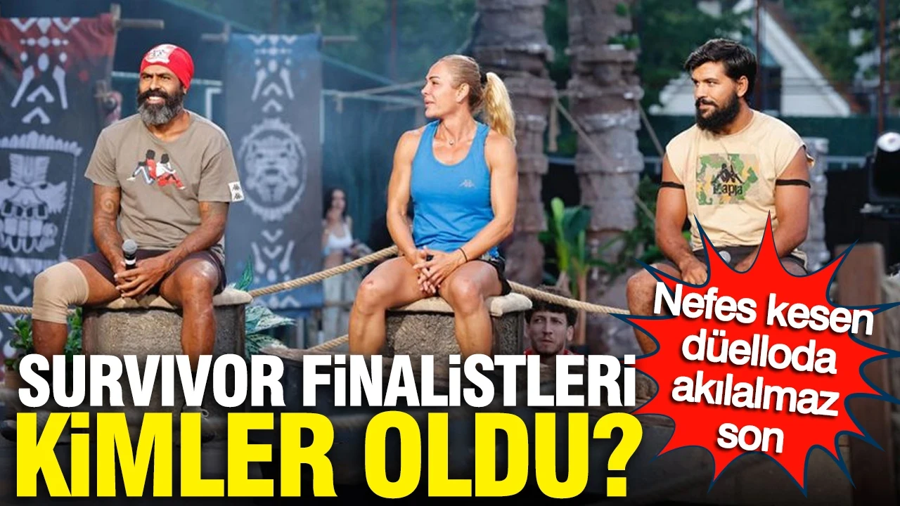 Survivor finalistleri kimler oldu? Nefes kesen düelloda akılalmaz son