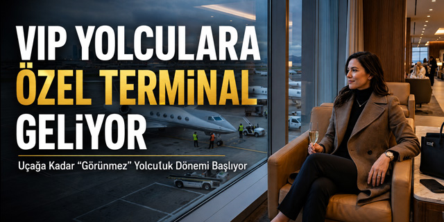 VIP Yolculara Özel Terminal Hamlesi