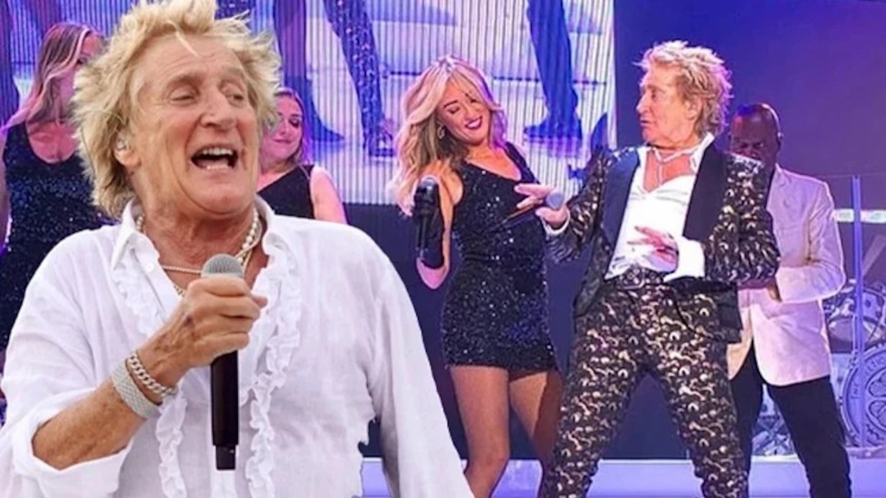 Efsane isim Rod Stewart konserde fenalaştı! Oksijen desteğiyle sahnede kaldı