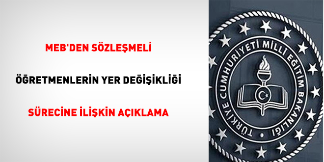 2023'te Atanan Sözleşmeli Öğretmenlere Mazeret Tayini Müjdesi