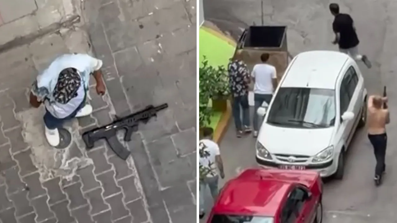 İzmir'de sokak ortasında dehşet! Pompalı tüfekle peş peşe ateş açtılar