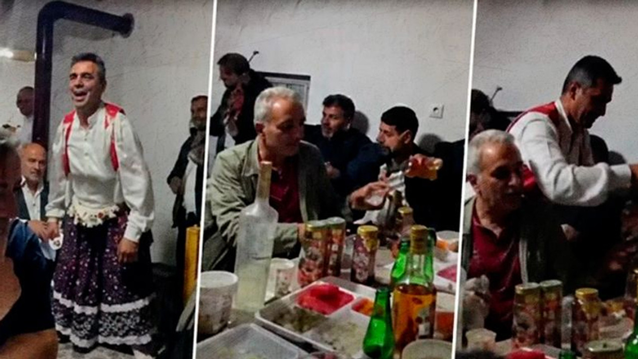 AKP'den içkili köçekli alem için açıklama