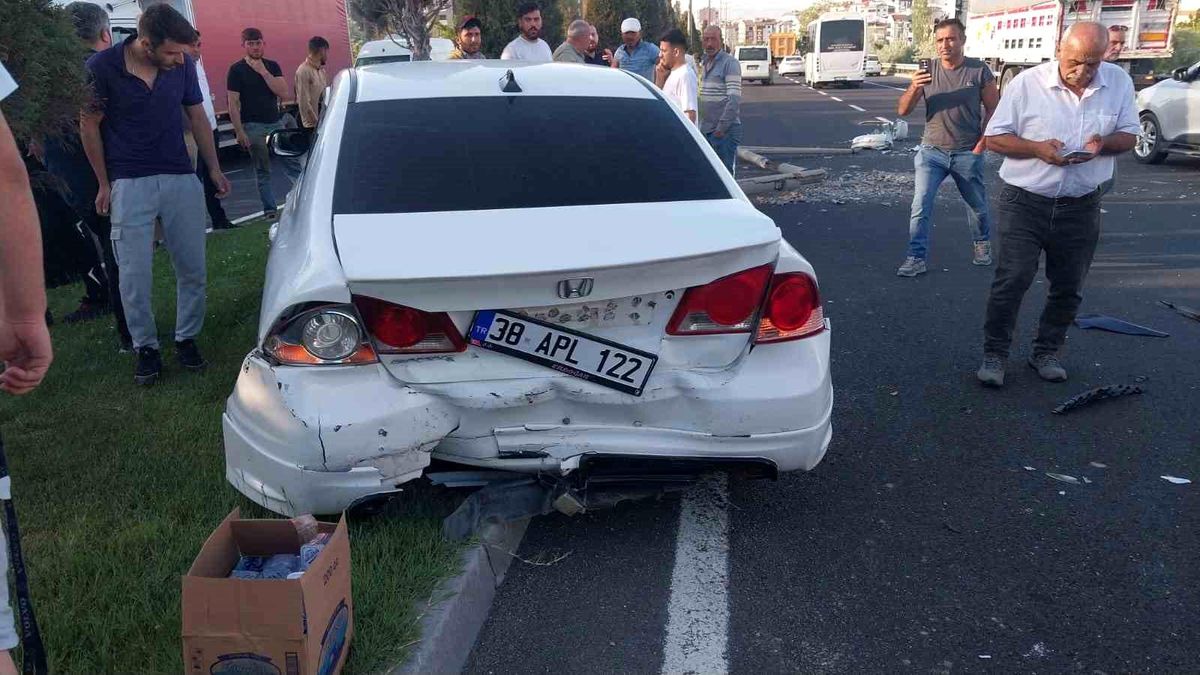 Nevşehir'de zincirleme kaza: 5 yaralı