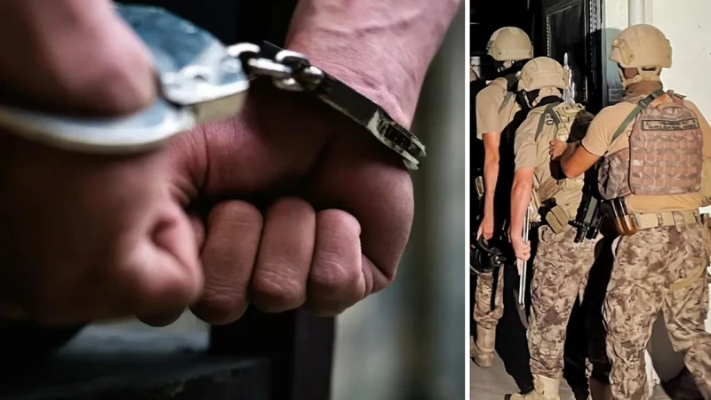Kocaeli'de terör örgütlerine yönelik operasyonda 28 zanlı yakalandı