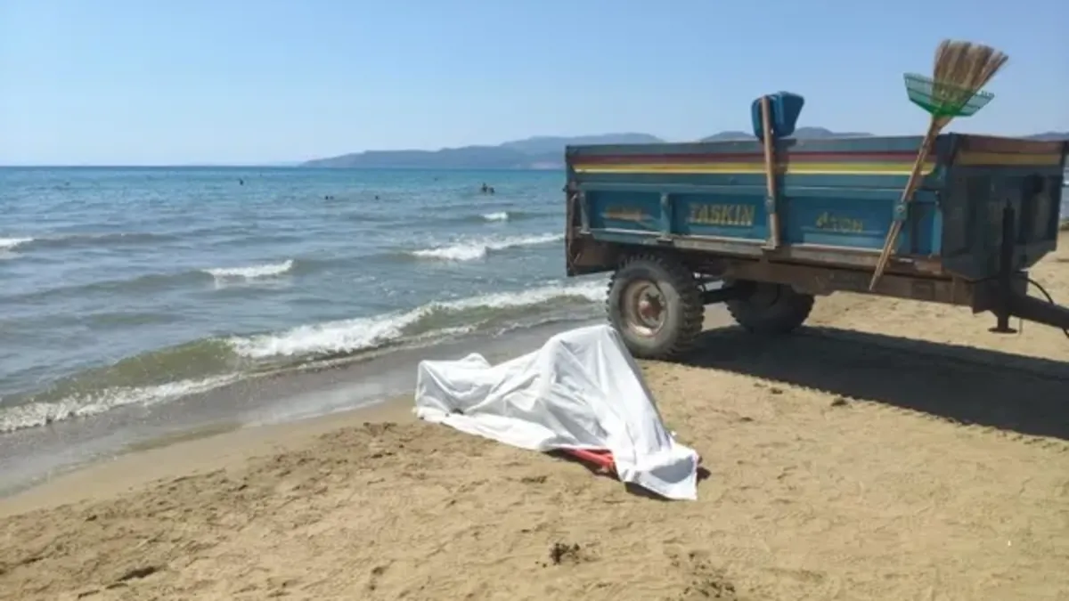 İzmir'de Pamucak Sahilinde erkek cesedi bulundu!