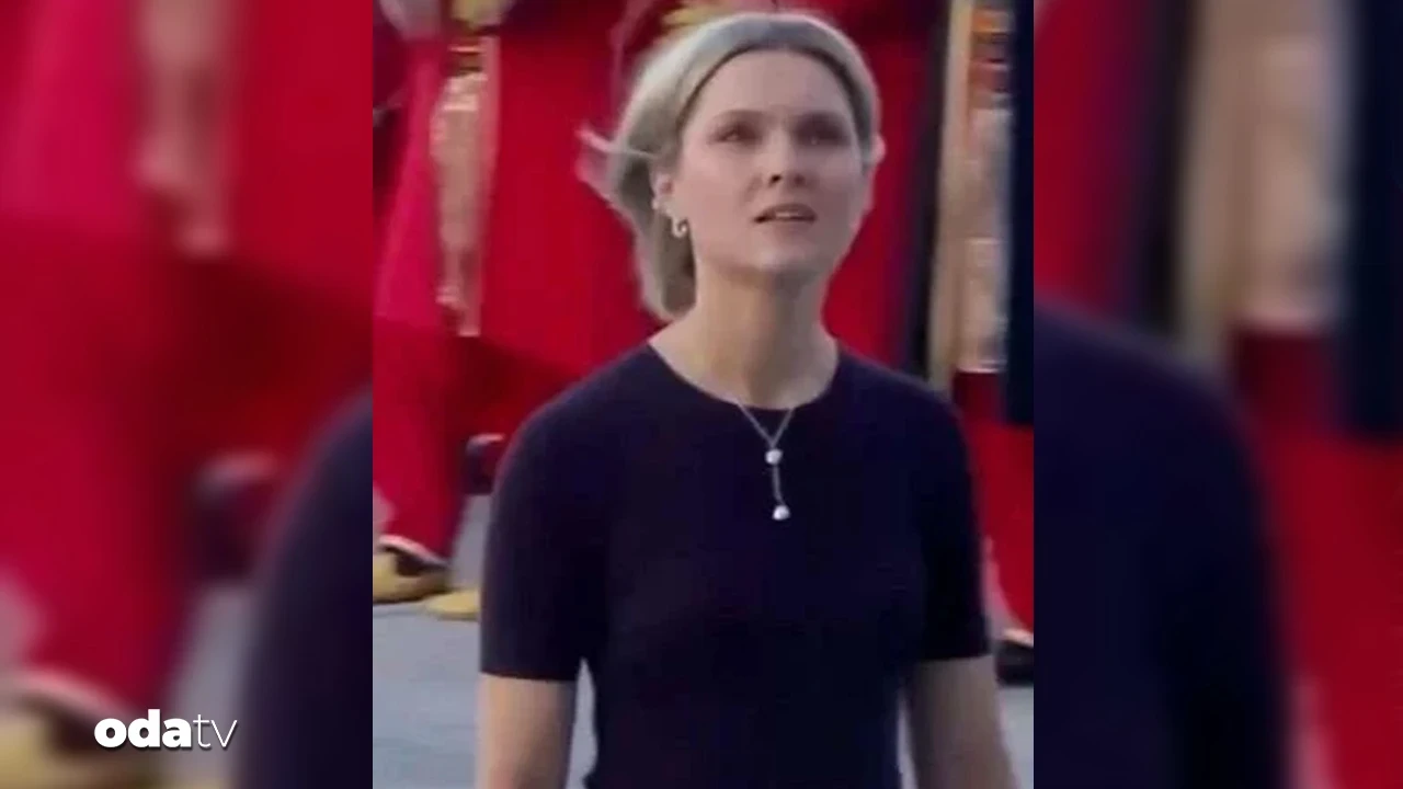 İzlanda Başbakanı Kristrun Frostadottir'in Külliye şaşkınlığı