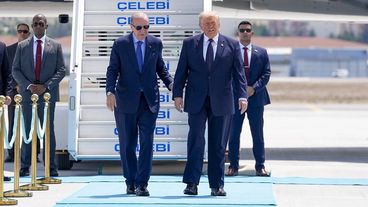 Trump Ankara'da: Gözler Cumhurbaşkanı Erdoğan ile kritik NATO zirvesi görüşmesinde