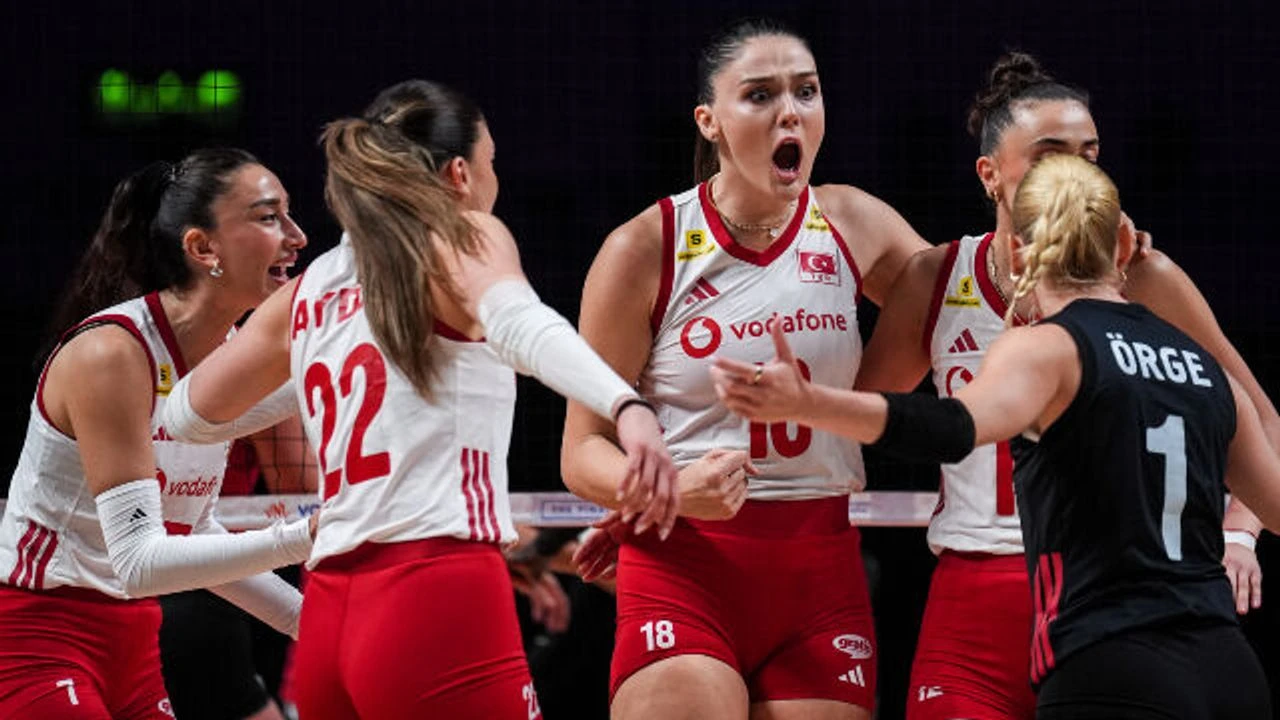 Türkiye, VNL'de finale yükseldi