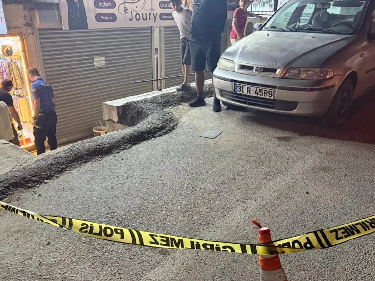 Hatay'da iş yerine silahlı saldırıda 1 kişi yaralandı