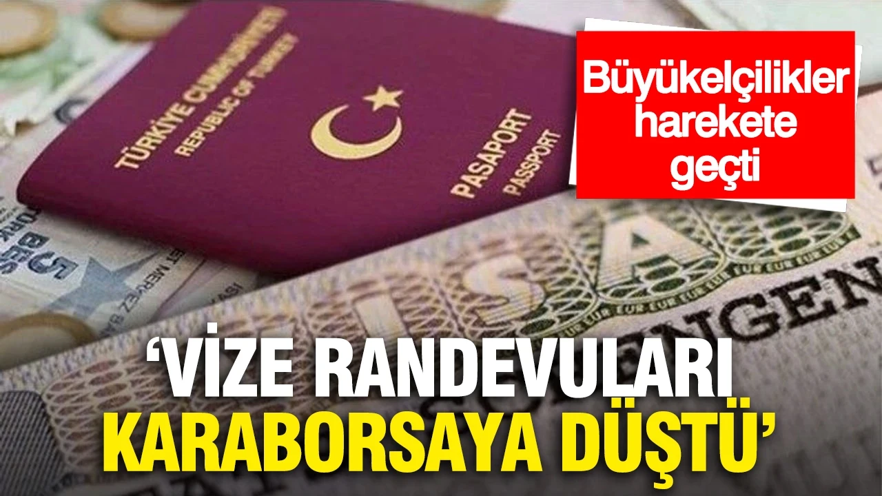 Schengen randevularında karaborsa iddiası: Büyükelçilikler harekete geçti