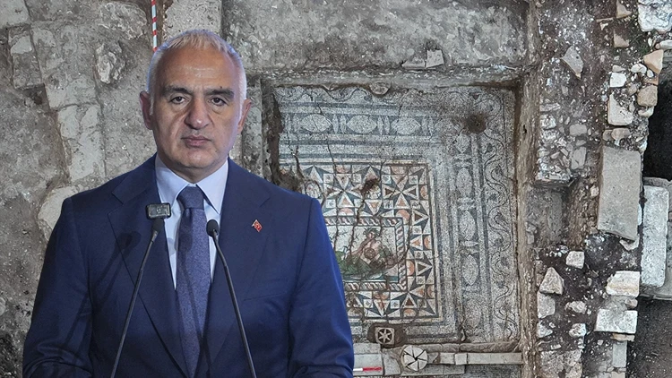 Müjdeyi Bakan Ersoy verdi | Antalya'da gün yüzüne çıkarıldı: Sınırlı sayıda örneği var ve bilimsel açıdan büyük önem taşıyor