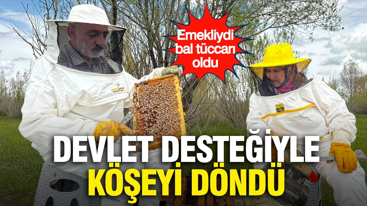 Devlet desteğiyle köşeyi döndü: Emekliydi, bal tüccarı oldu