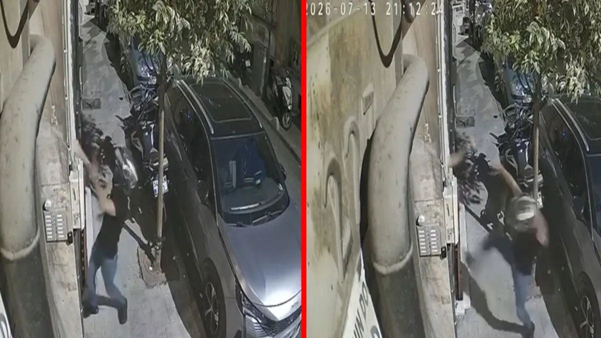Şişli'de eski damat dehşeti yaşattı! Penceredeki kayınpederine tekme ve yumruklarla saldırdı: O anlar kamerada