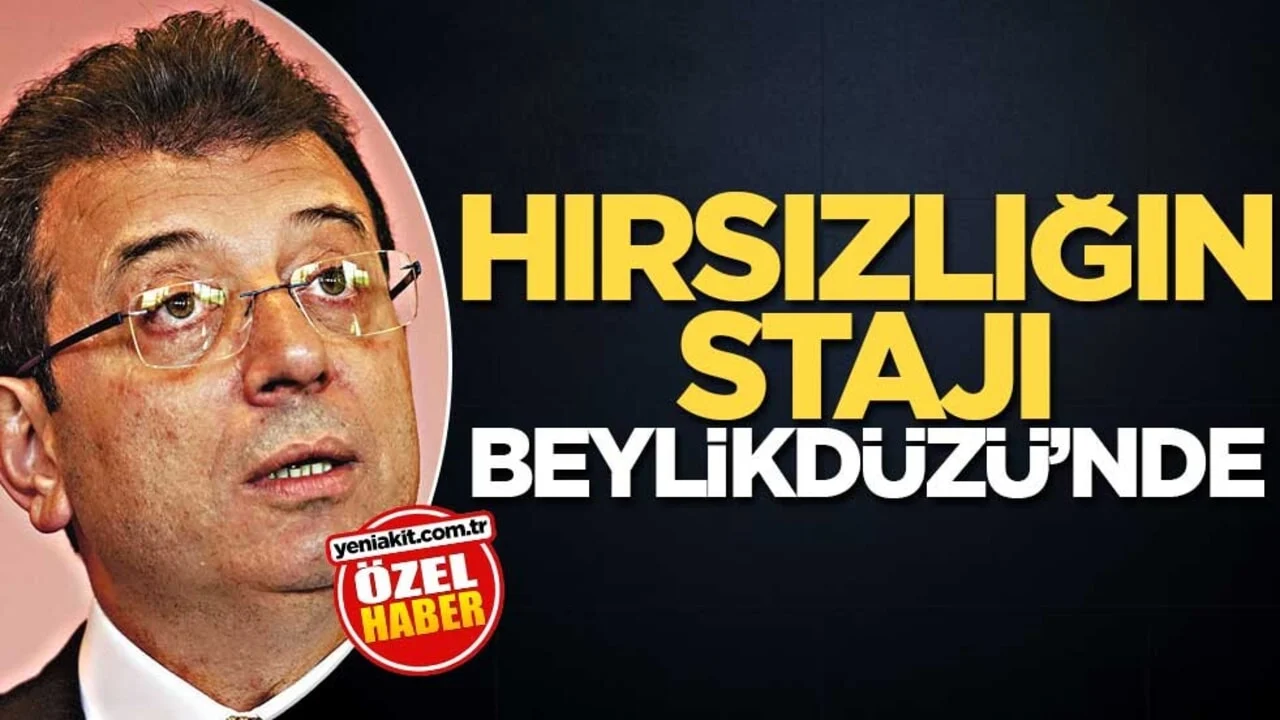 Hırsızlığın stajı Beylikdüzü’nde
