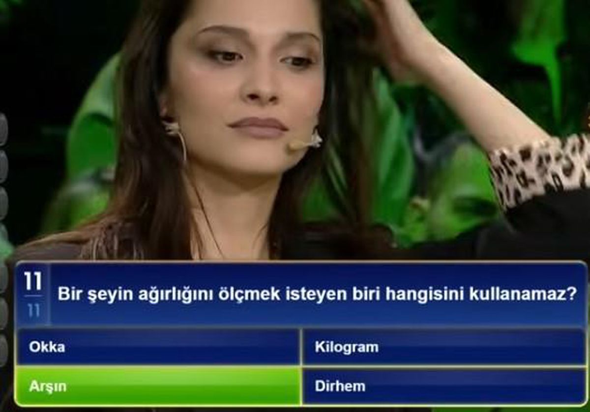Bir şeyin ağırlığını ölçmek isteyen biri hangisini kullanamaz?