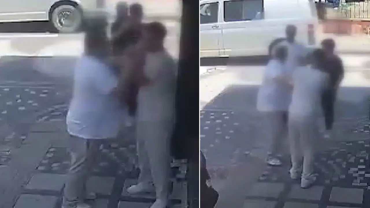 Kuaför, 12 yaşındaki çırağını sokak ortasında darbetti