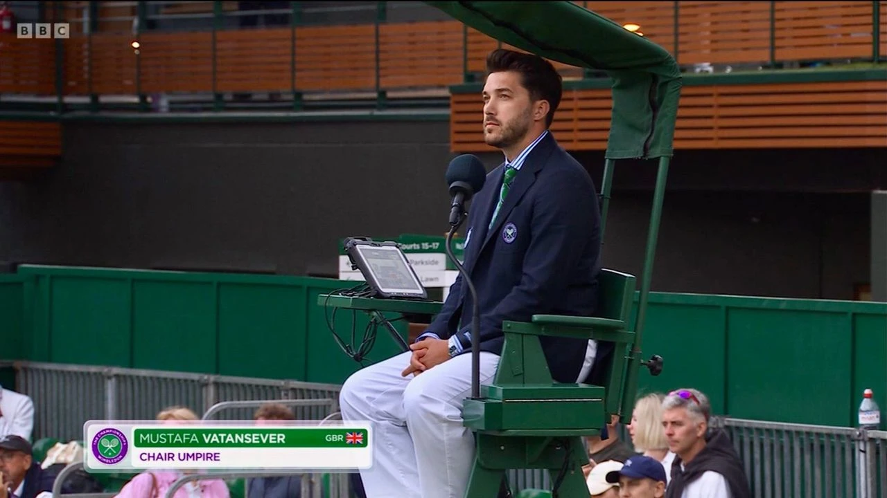 Wimbledon'da Türk hakem gururu! Mustafa Vatansever kulede