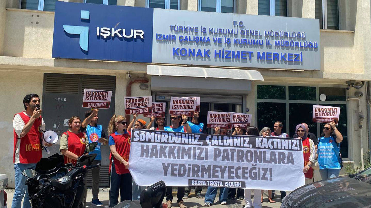 Barta Tekstil işçileri haklarını arıyor: "Sessiz kalmayacağız!"