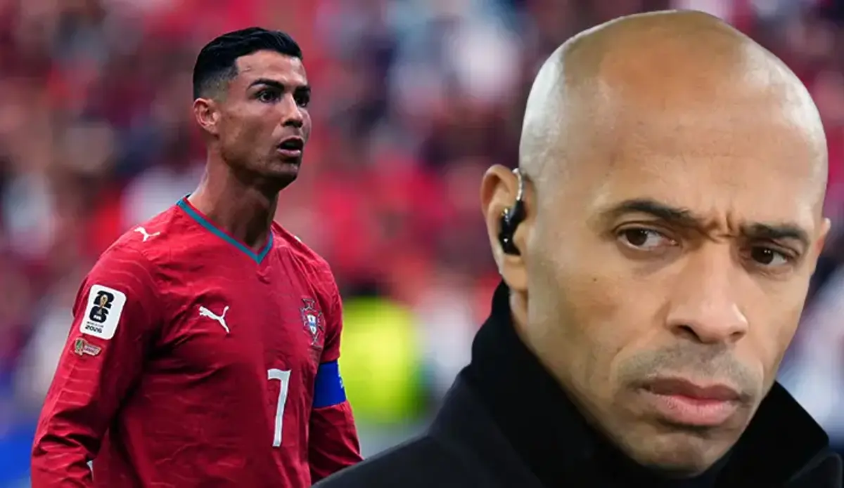 Thierry Henry, Ronaldo'yu yerden yere vurdu 'Gol atması gereken takım, sen değil'